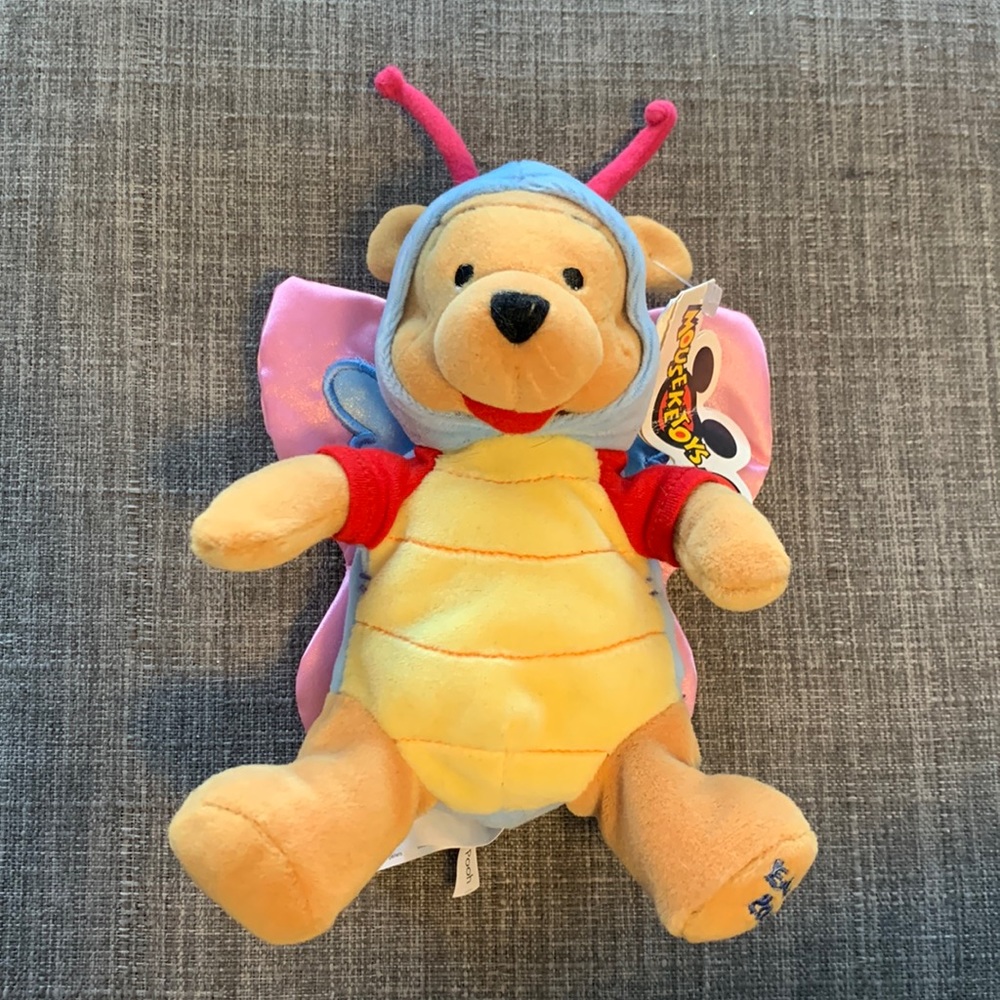 Easter 2000 Disney Winnie the Pooh Butterfly plush